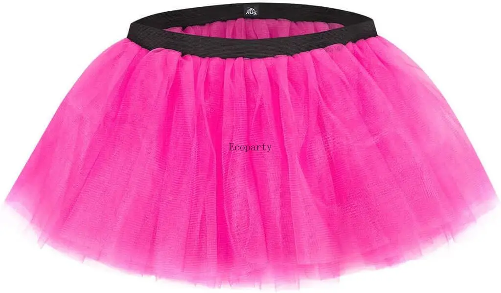 นักวิ่งนักวิ่ง Tutu | น้ำหนักเบา | ขนาดเดียวที่ใส่ได้พอดี | กระโปรงวิ่งสีสันสดใสอุปกรณ์เสริมคอสเพลย์เสื้อผ้า80S