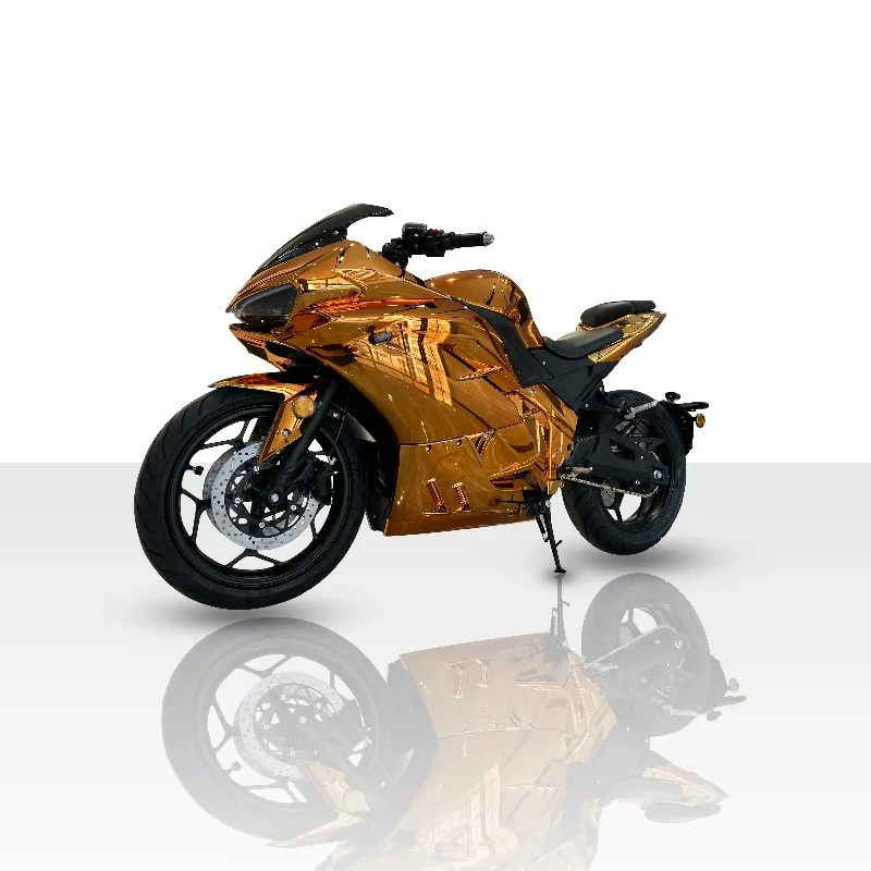 

Luyuan HOT 5000W Beast - 72V Electric Racing Motorcycle with High-Torque Central Motor for Adults