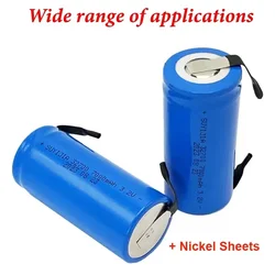 1-2pcs Lii-70A 3.2V 32700 7000mAh LiFePO4 Battery 35A Continuous Discharge Maximum 55A High Power Battery +DIY Nickel Sheets