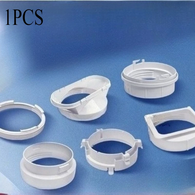 1pcs Portable Air Conditioner Connector Kit Exhaust Hose Adapter For Mobile Air Conditioner Baffle Joint Window Vent Parts