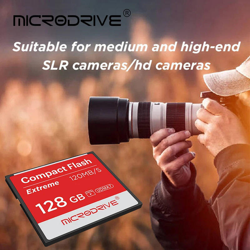 Real Capacity Memory Card 64GB CF Card 32GB 64GB 128GB 256GB Compact Flash Card For Camera