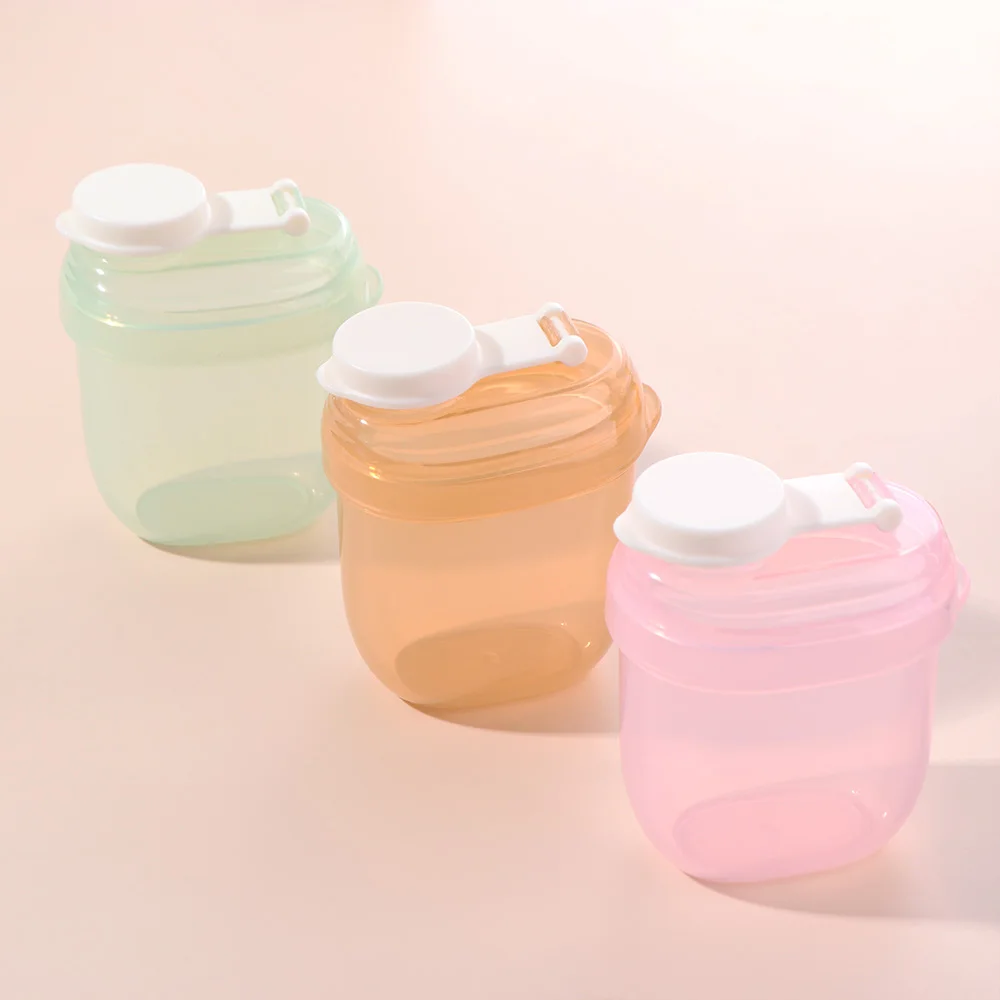 Essential Cereal Baby Milk Powder Box Feeding Lunch Box Milk Powder Toddle Snacks Container With Milk Powder Spoon Seal Jar
