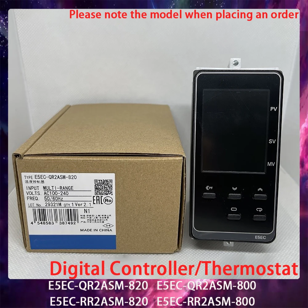 

E5EC-QR2ASM-820 E5EC-QR2ASM-800 E5EC-RR2ASM-820 E5EC-RR2ASM-800 Термостат с цифровым контроллером