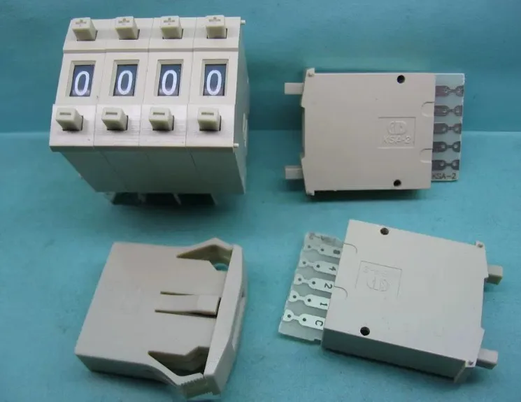 5pcs KSA-2 Dip Switch - 8421 Code Encoding Switch, Compact 30.5*10MM Size, Reliable Dip Switch Solution