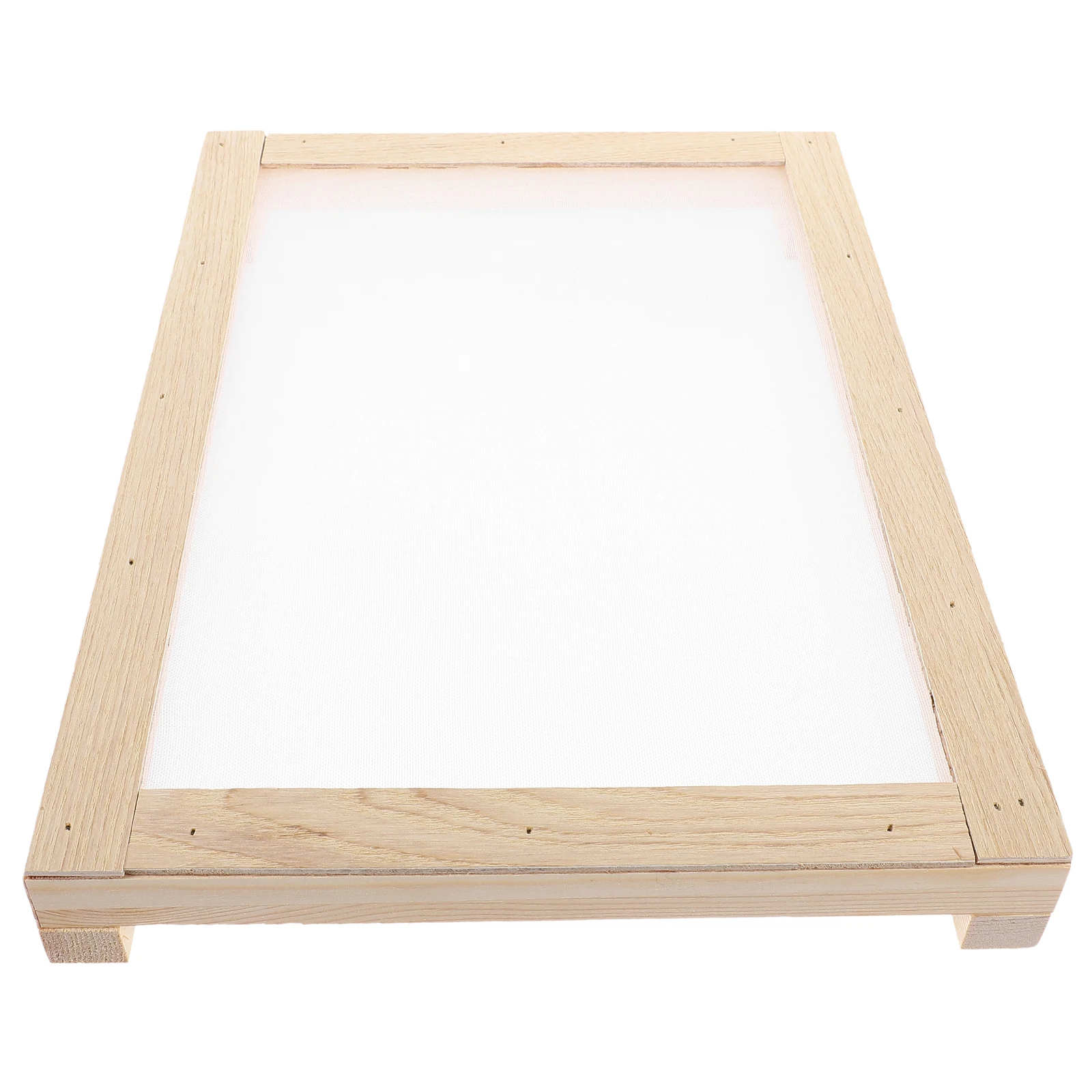 

Incense Dry Net Tray Hand-Made Tool Wooden Frame Light Weight Stackable Mesh Coil Holder Fine Workmanship Practical Use