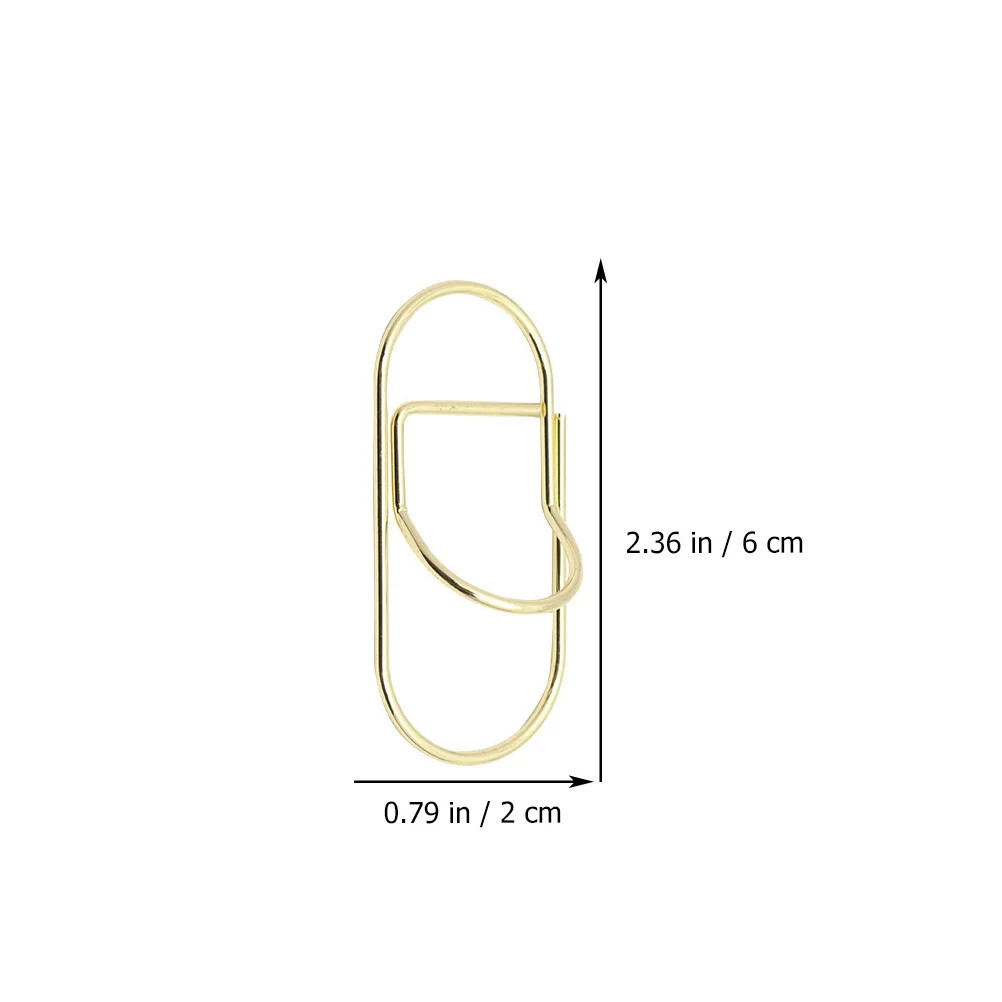 

10Pcs Notebook Pen Holder Multi-Use Pencil Fix Clip Paper Clip Holder Portable Metal Pencil Buckle for Office School Supplies