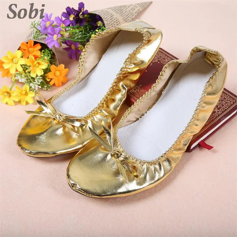 1Pair Women Belly Dance Shoes Fashion Soft Sole Shoes for Dancing Lady Girls Belly Dance Oriental Dance Practice Trainning Shoes