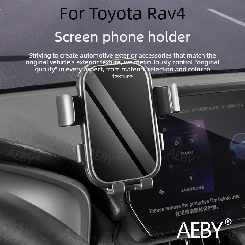 Suporte para Telefone no Painel do Toyota Rav4 2020-2024, Suporte Magnético para Carro, Suporte Especial para Tela de Telefone, Acessórios para Suport