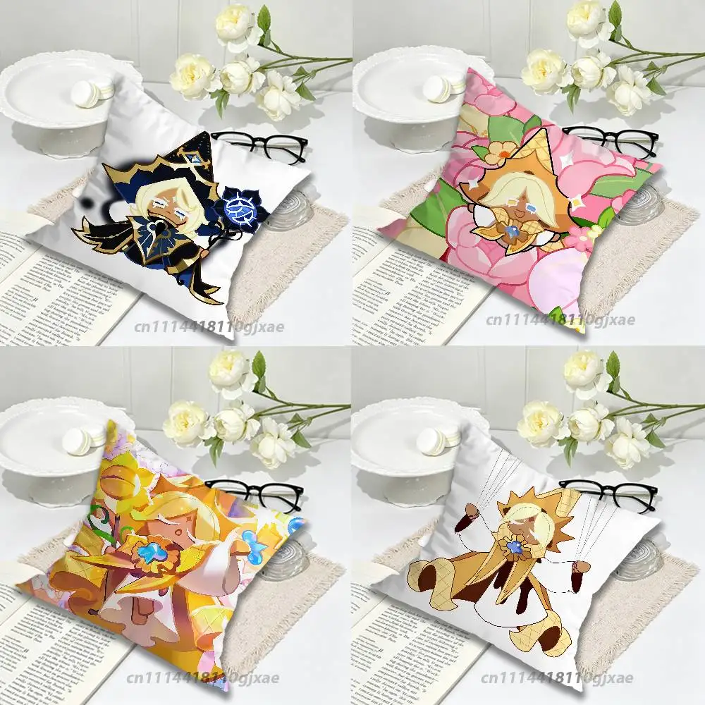 Pure Vanilla Cookie Pillow for Sofa Seat Chair Decorative/Modern Home Decor Print Throw Cushion