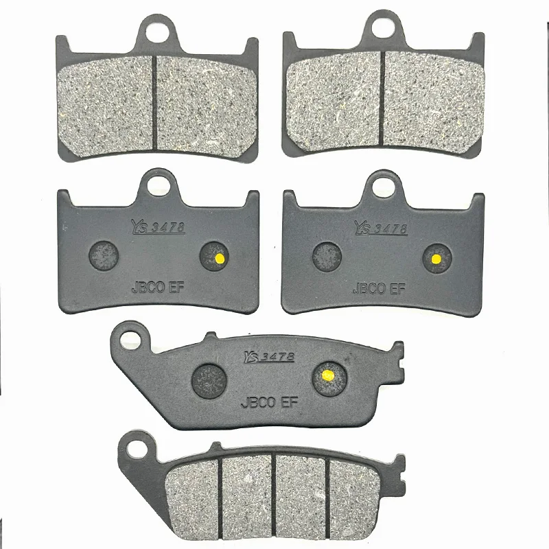 Motorcycle Front Rear Brake Pads For YAMAHA MT-01 1670cc 2005-2006 XV1700 MT-01 2005-2006 XV 1700 MT01