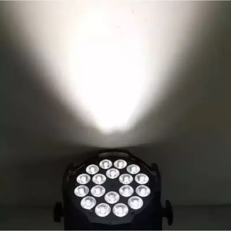 18-Piece 10W RGBW 4-in-1 LED PAR Light Disco Table Lamp for Wedding Events Stage Party DJ Lighting Decoration