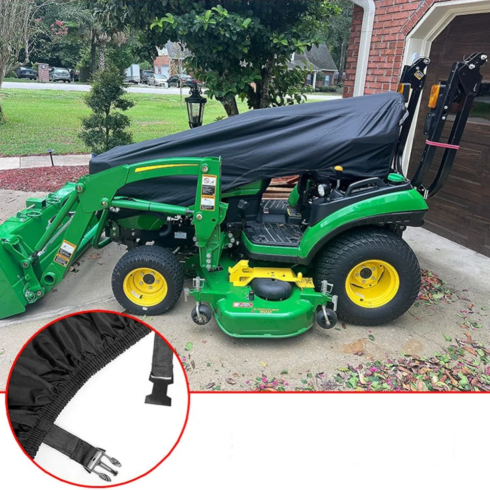 

Waterproof Tractor Cover Heavy Duty 600D Oxford Cloth with Storage Bag Designed to Fit Most Tractors 195 61 56cm
