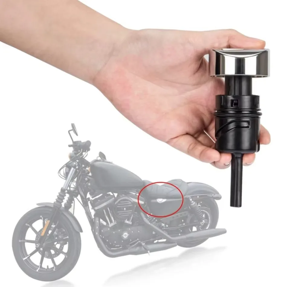 Motocycle Oil Dipstick Filler Plug Temperature Tank Cap Accessories Fit for Harley Sportster Iron XL 883 1200 48 2004-2021 1PC