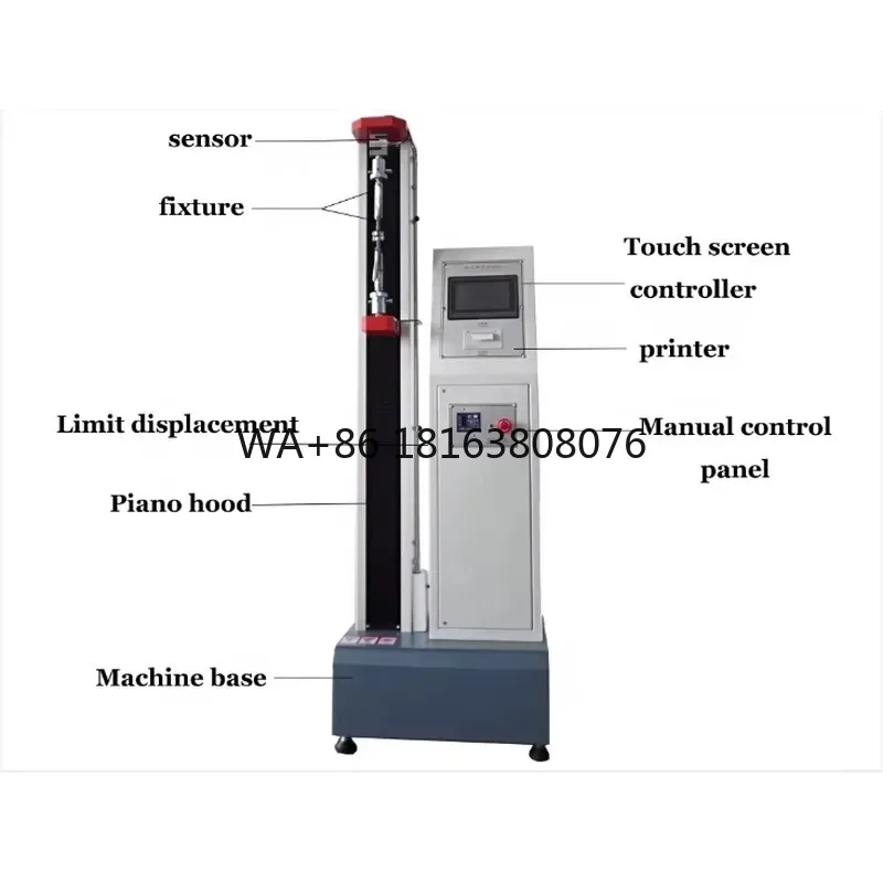 Polymer Stress-strain Curve Tensile Testing Machine Electronic Universal Testing Machine Price