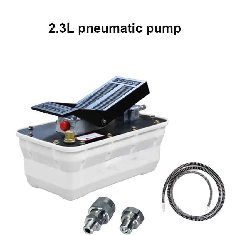 70Mpa 2.3L Pneumatic Hydraulic Pump Foot-Operated Air Hydraulic Pump For Heavy Machinery Lifter & Auto Repair