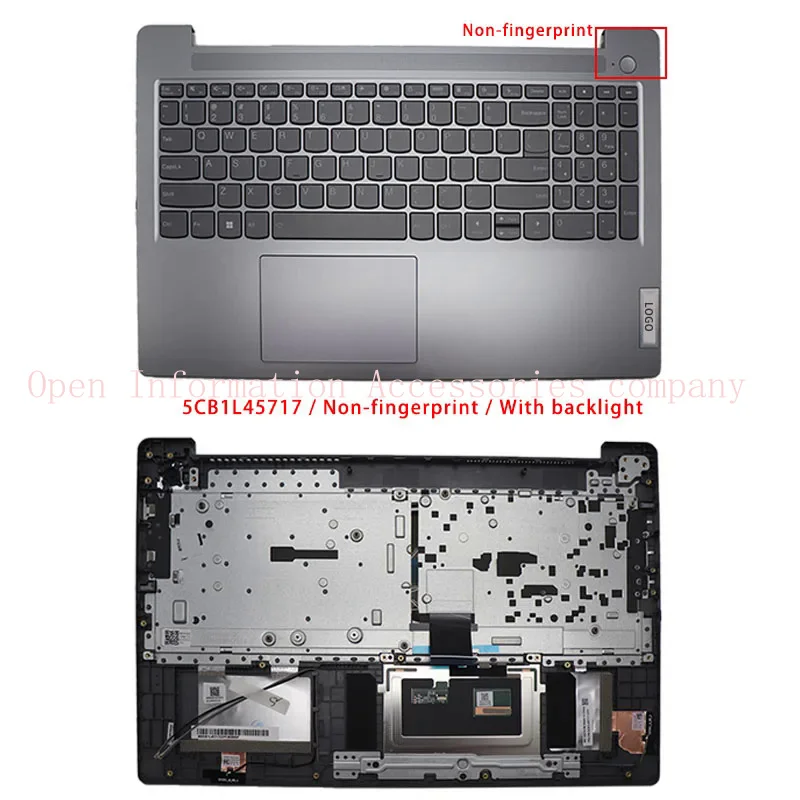 New for Lenovo IdeaPad slim 3 15iru8; replacemen laptop accessories palmrest/keyboard with logo 5cb1l45717 5cb1l45876