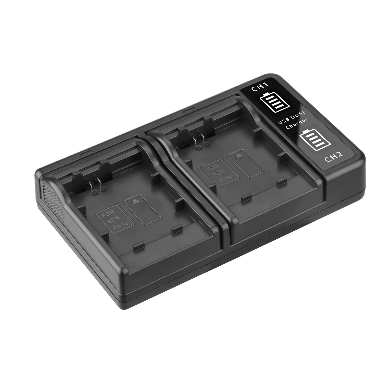 NP-FW50 Battery Charger for Sony A6000 A6400 zv-e10 A7ii A6100 A6500 A6300 A7 A7II A7R A7RII A7S A5000 A5100