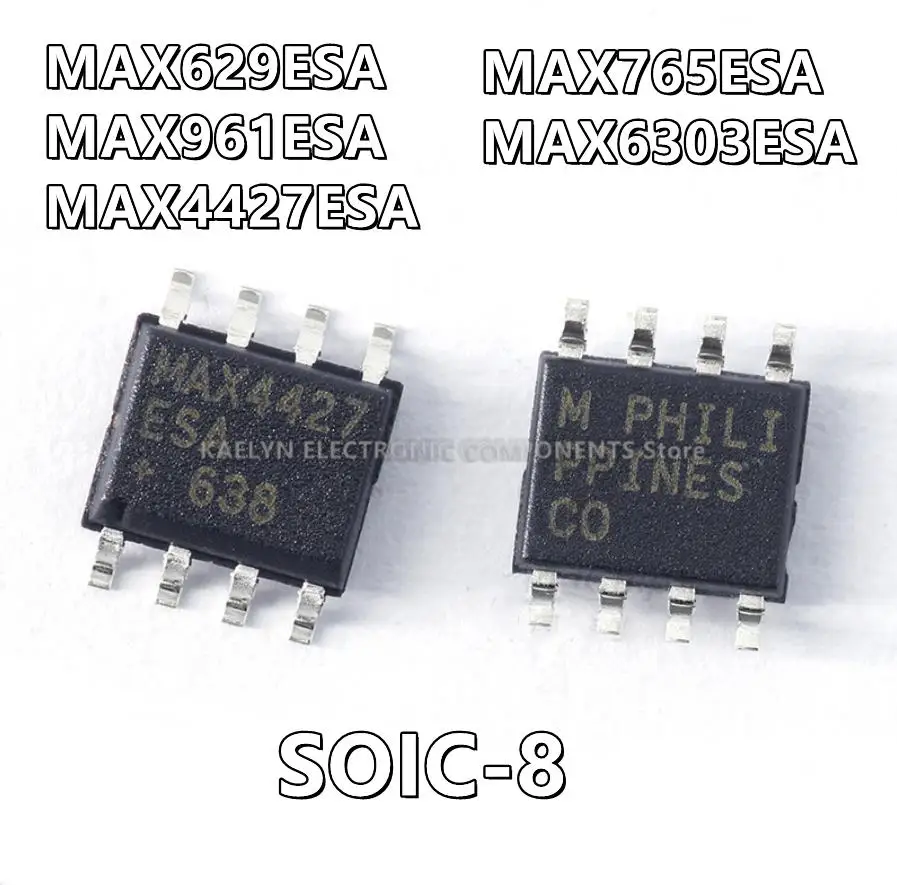 5Pcs/lot MAX629ESA MAX629 MAX961ESA MAX961 MAX4427ESA MAX4427 MAX765ESA MAX765 MAX6303ESA MAX6303 SOIC-8