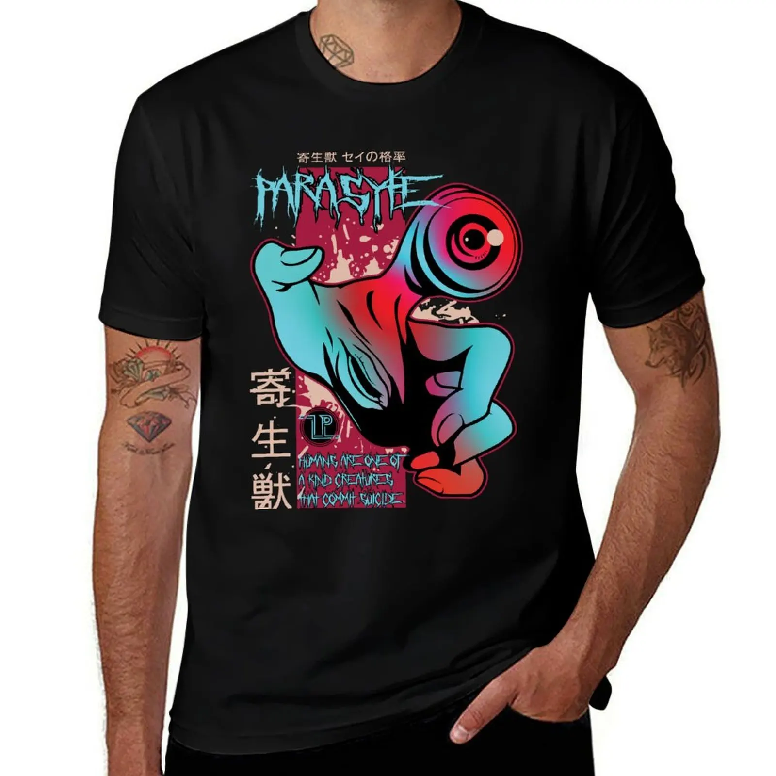 

Parasyte the maxim T-Shirt man t shirts for men casual man t shirt cotton high quality T-Shirt