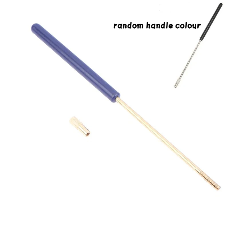 Copper Inoculating Stick with Protective Plastic Grip for Secure Microbiology Lab Operations
