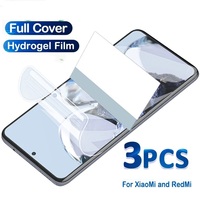 3PCS Hydrogel Film For Xiaomi Mi 9 8 SE 9T Pro Max 2 3 Screen Protector Mi 9 8 A3 A2 Lite 6 6X Mix 2 2S 3 Play