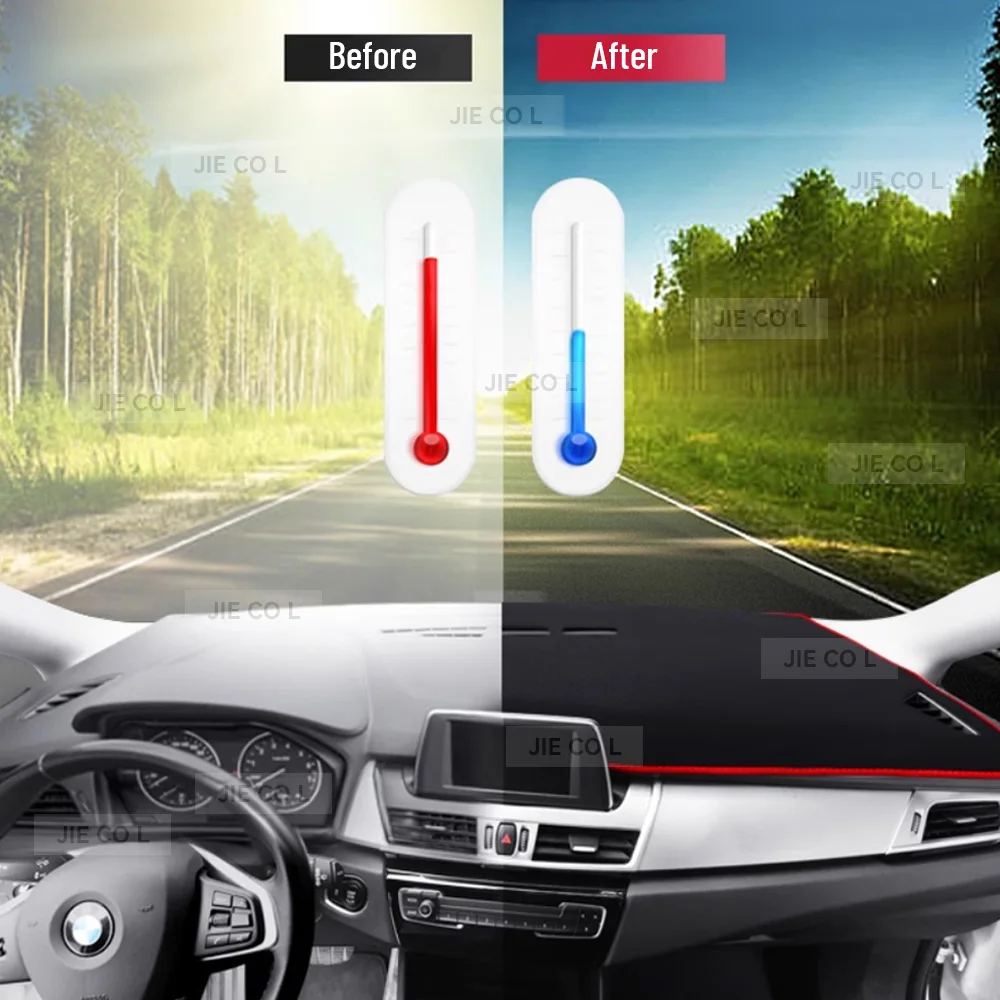 لشيري أريزو 6 برو 2023-2025 غطاء لوحة سيارة حصيرة الشمس الظل حصيرة المضادة للانزلاق السجاد الجبهة نافذة الوسادة حماية الملحقات #3