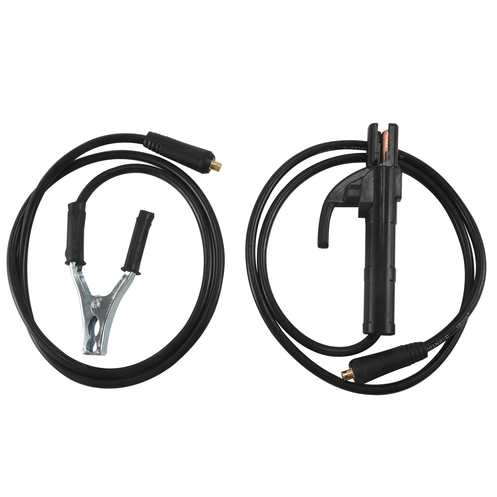AT59 Professional 300A Ground Welding Earth Clamp Clip Set for Mig Tig ARC Welding Machine 1.5M Cable 10-25 Plug Durable