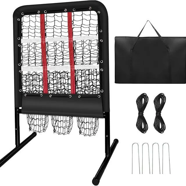 Baseball 9 Gongge training Baseball softball batting practice  Pitcher block net Home run Flat net Bounce net