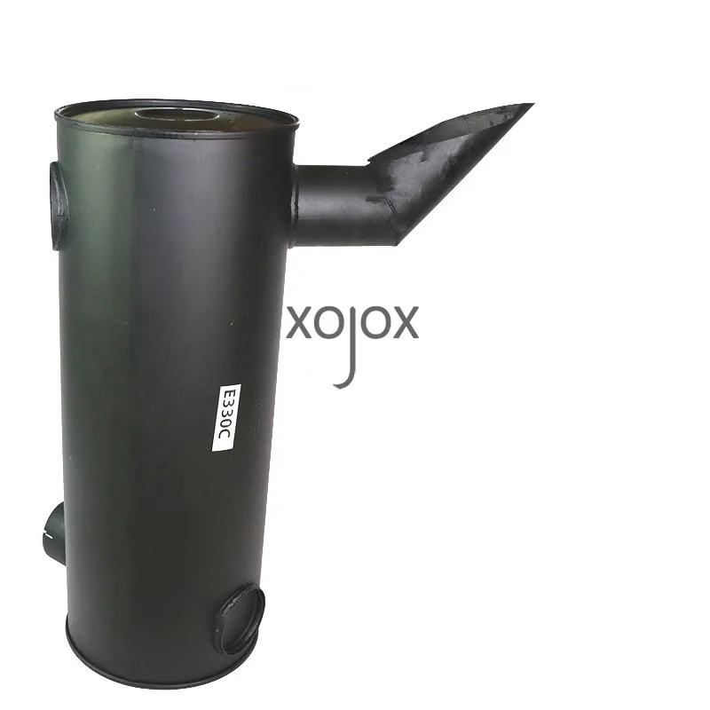 XOJOX For CATERPILLAR E330C 336D 330D Elbow Muffler Exhaust Pipe Flue Muffler Tail Pipe high quality durable excavator