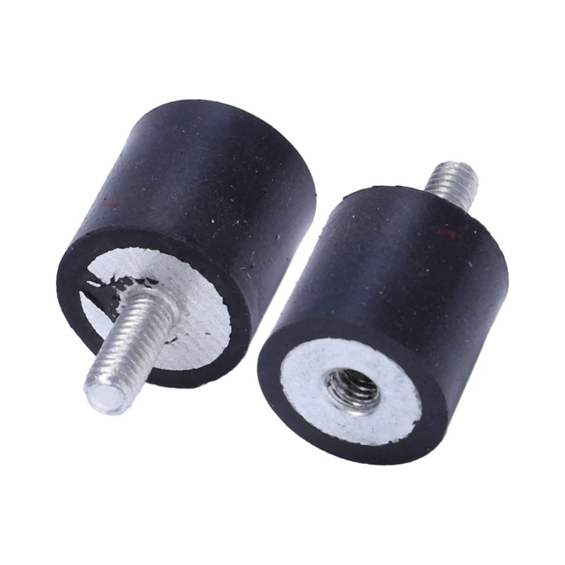 【NOVO】20 unidades M4 fora dentro anti vibração amortecedor de borracha isolador acessório 15 mm x 15 mm