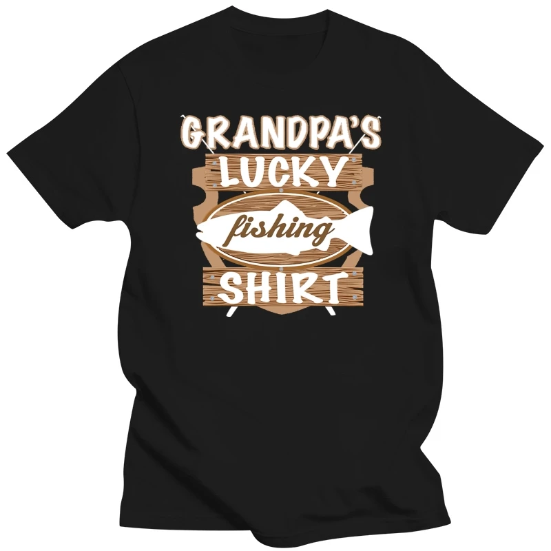 Grandpas Lucky Fishing T-Shirt