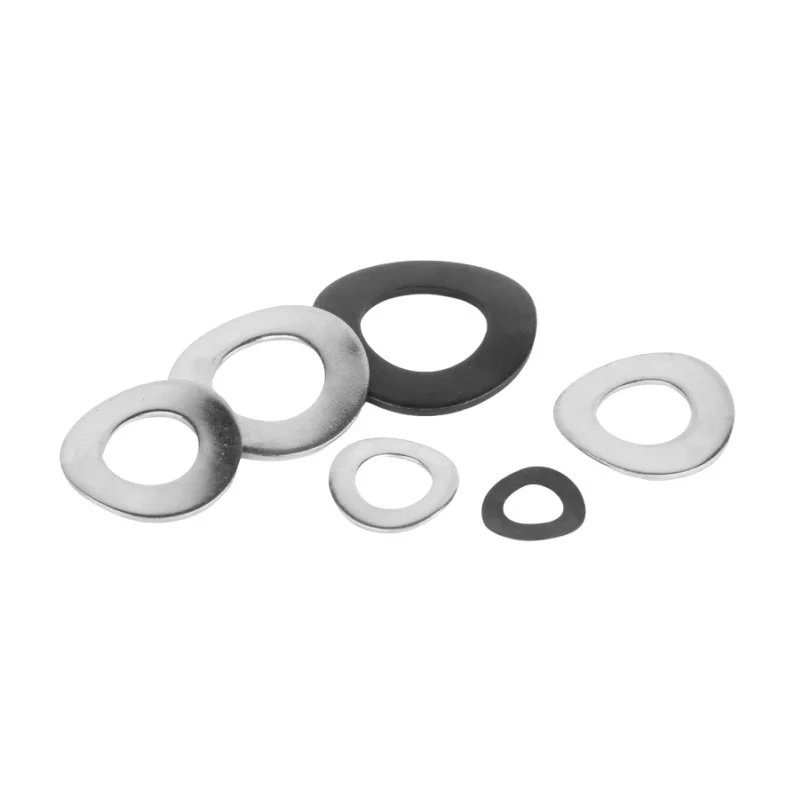 M3 ~ M30 304/316 Stainless Steel/65 Manganese Steel Curved Washers Wave Spring Washer