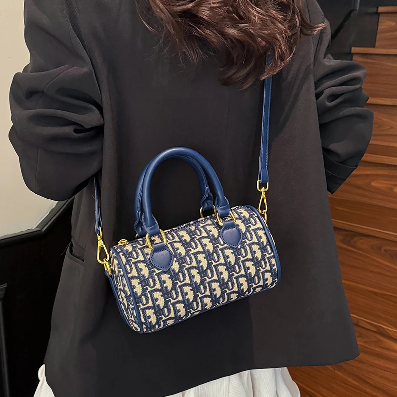 

Элегантная женская роскошная сумка через плечо, высококачественная кожаная сумка-тоут, винтажная сумка на плечо, классическая дизайнерская сумка