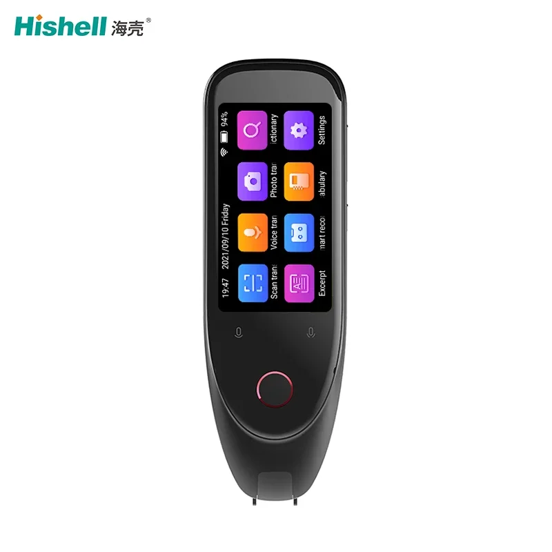 Mini Translation Device Touch Screen Voice Translation Scan Translator Pen Scanner