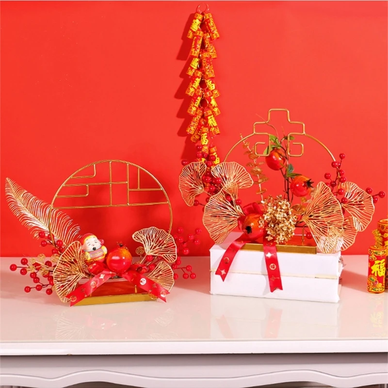 2024 New Year Celebration Ornament Symbolizes Luck and Happiness for Desktop or Shelf Decor Living Room Decorations