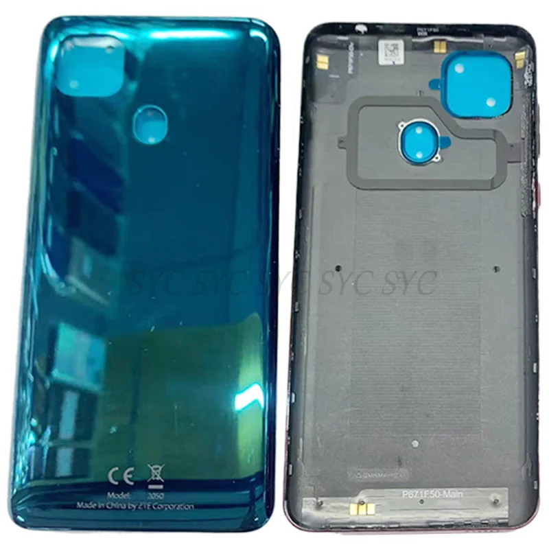 Casing rumahan pintu belakang penutup baterai untuk ZTE Blade V2050 penutup belakang dengan suku cadang pengganti Logo