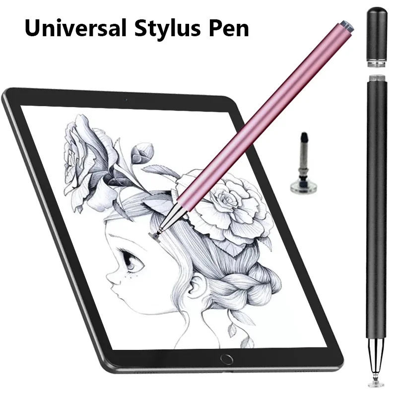 For Chuwi Hi10 XPro Touch Stylus Pen Magnetic Cap Pen Universal Metal Smartphone Pen For Hi10 XPro 10.1 2023 Tablet Drawing Pen