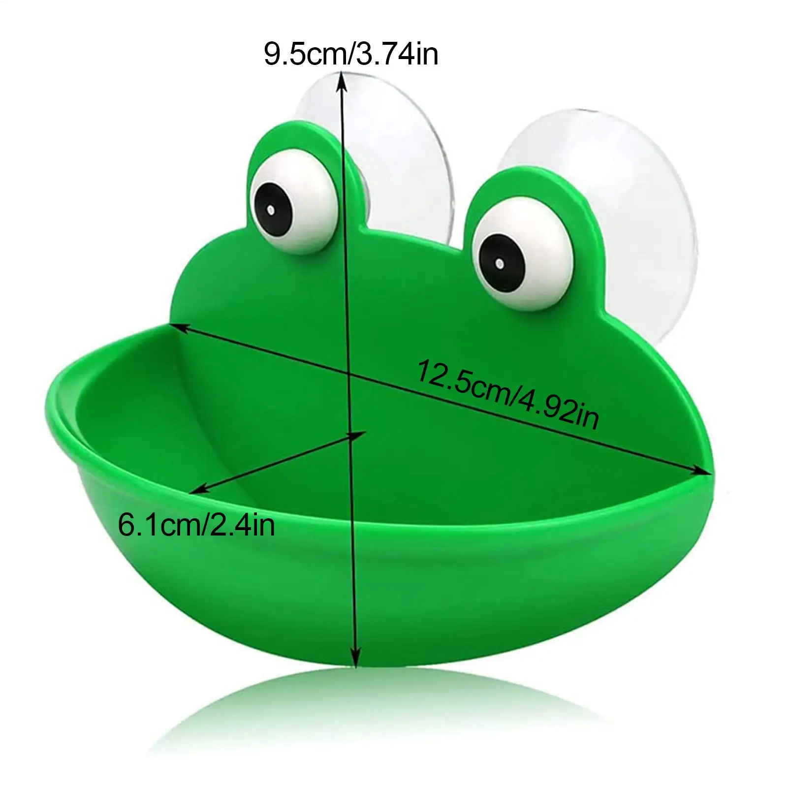 Frog Habitat Frog Holder  Suction Cup Reptile Basking Area Resting Terrace Suction Cups Tank Decor ank Aquarium Aquascape