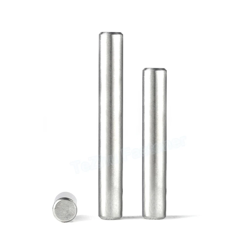 M1.5 M2 M2.5 M3 M4 M5 M6 M8 M10 M12 Cylindrical Pin Locating Dowel A2 304 Stainless Steel Fixed Shaft Solid Rod Length 6mm-100mm