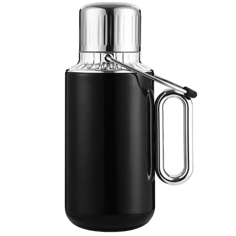 

Fresh Portable Insulated 316 Stainless Steel Kettle Outdoor Sports Water Bottle Tea Brewing Pot Large Capacity Travel Mug