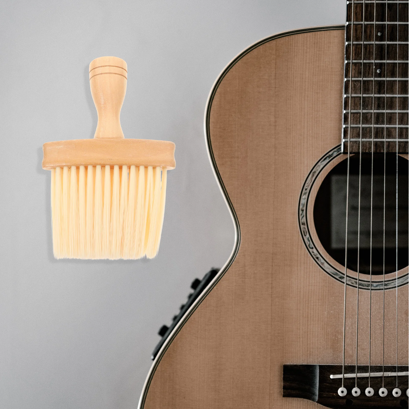 6 قطعة طبلة البيانو الغيتار تنظيف فرش أداة عزف موسيقى مقبض بلاستيكي الحنق سلسلة ممحاة صيانة الرعاية الصوتية #3