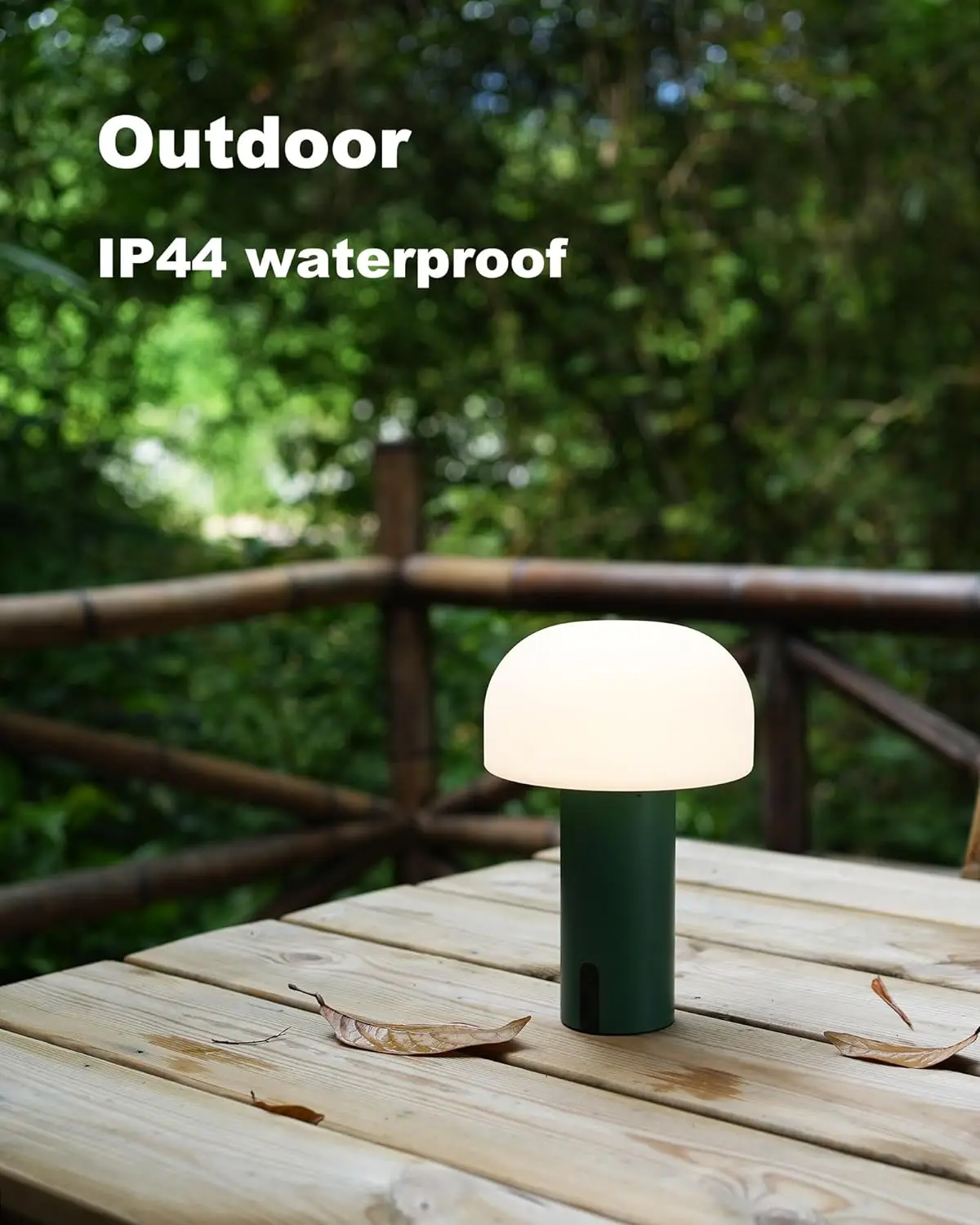 USB Charge Mushroom Table Lamp Cordless Bedside Lamps Touch Control Portable indoor LED Night Lights Outdoor Camping Lightings