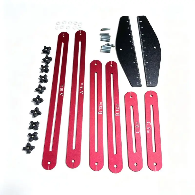 Factory direct sales of multi-functional stair measuring folding rulers, woodworking and renovation tools Staircase ruler