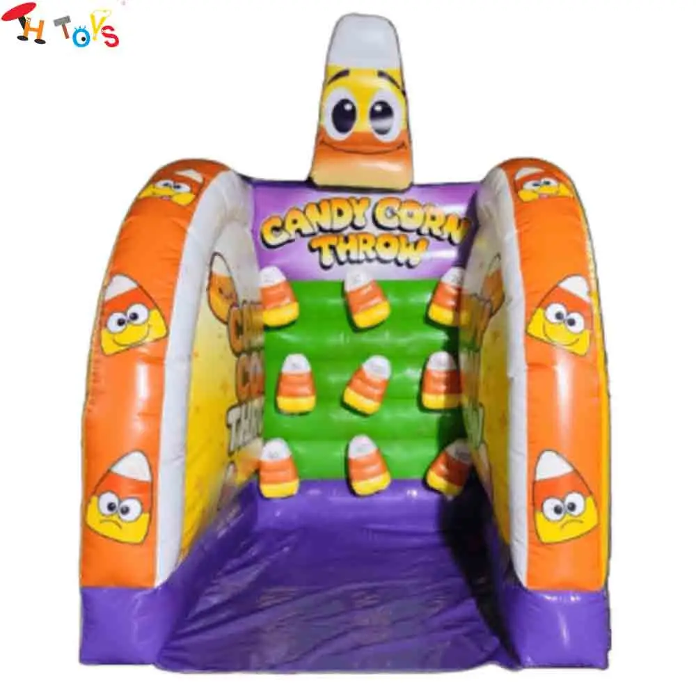

Быстрая доставка, надувные карнавальные игры на тему кукурузы, новый дизайн, надувной бросок кукурузы с воздуходувкой