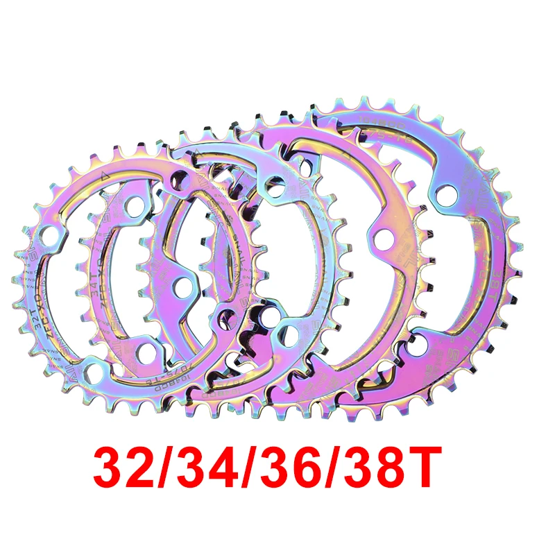 IXF 104BCD MTB Crankset Aluminum Alloy Colorful 170mm Crankset 104BCD Crown 32T 34T 36T 38T Chainring for SHIMANO SRAM