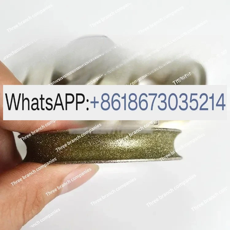 

Алмазный шлифовальный круг с гальваническим покрытием диаметром 65 мм для станка для кромки стекла, 1 шт.