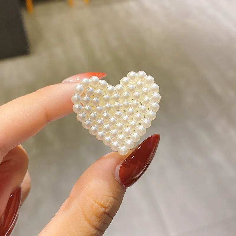 Neue Kleine Perlen Acryl Haar Klaue Clips Kleine Größe Make-Up Haar Styling Haarspangen Für Frauen Nette Mini Klaue Clip Haar Zubehör – Detail 20