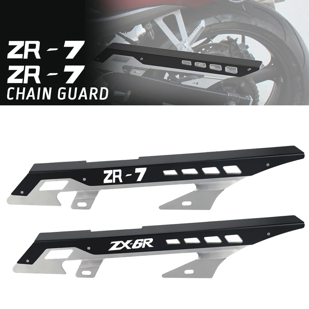 

FOR Kawasaki ZX6R/zx-6r 1998 1999 2000 2001 2002 Motorcycle Chain Guard Protector Cover Protection chain guard ZR7 ZR-7S 99-24