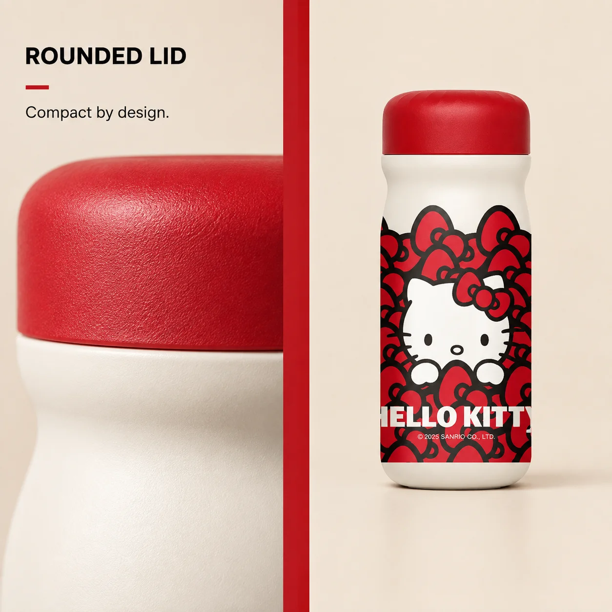 Sanrio Hello Kitty 320ml Insulated Water Bottle 316 Steel Travel Tumbler Portable Hot Cold Cup For Outdoor Sports Gym Office