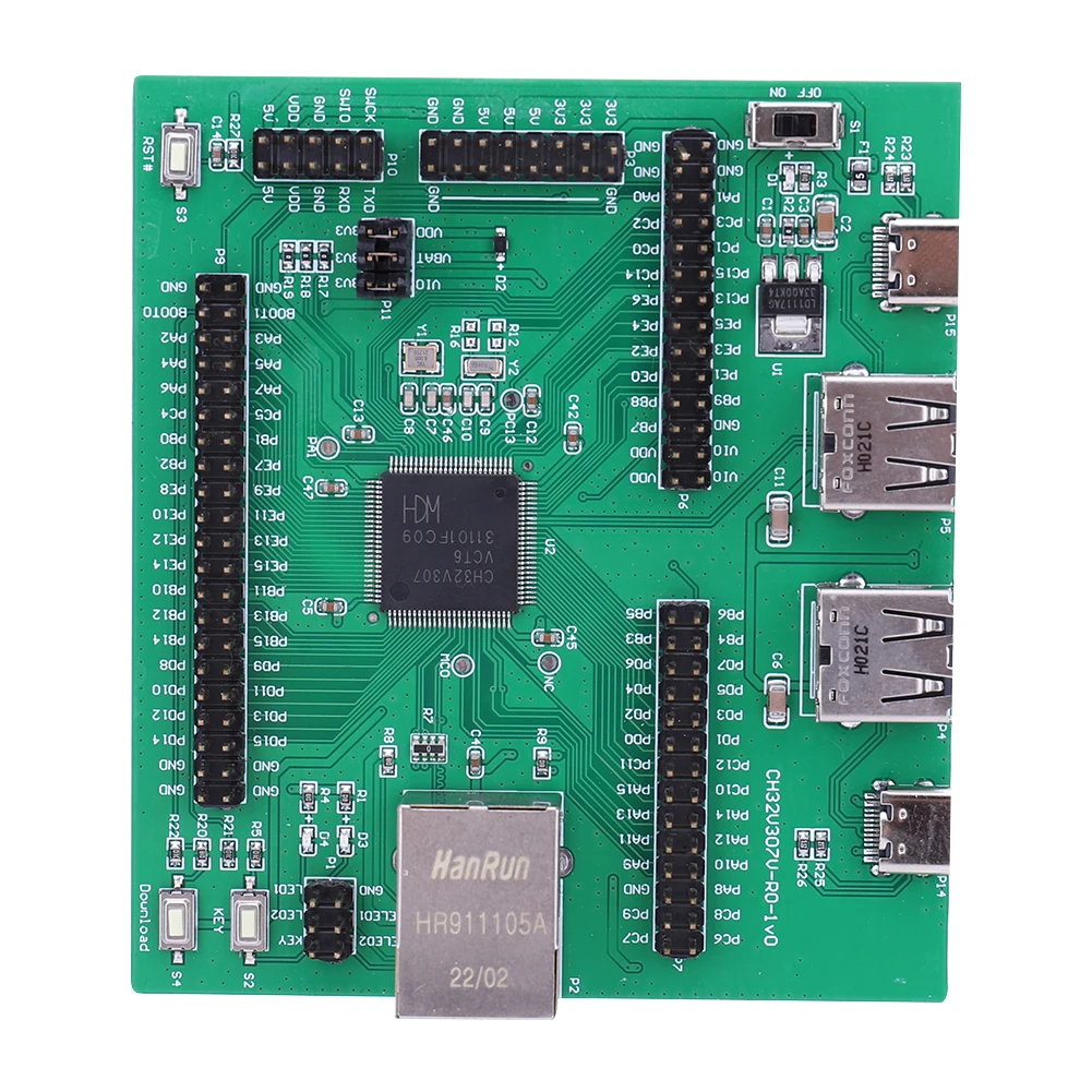 

CH32V307 Onboard Link Download Debugger Support Onboard WCH-Link MCU Low Cost Development Board USB